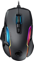 White Ergonomic Wired Gaming Mouse with RGB Lighting V8400