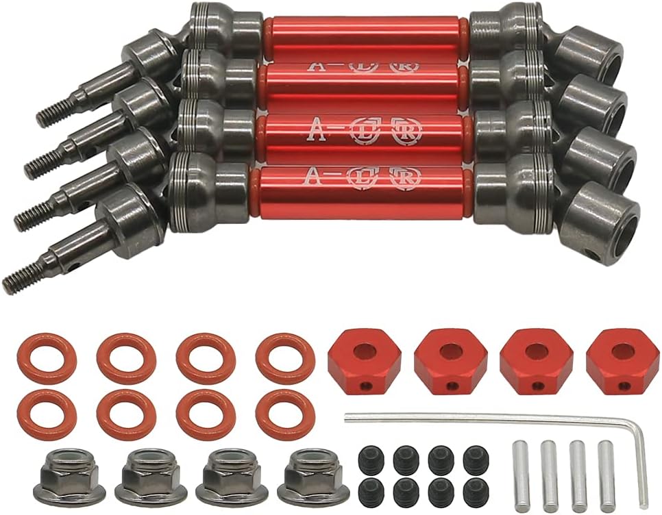 4Pcs Front Rear CVD Drive Shaft Set Dark Blue J999
