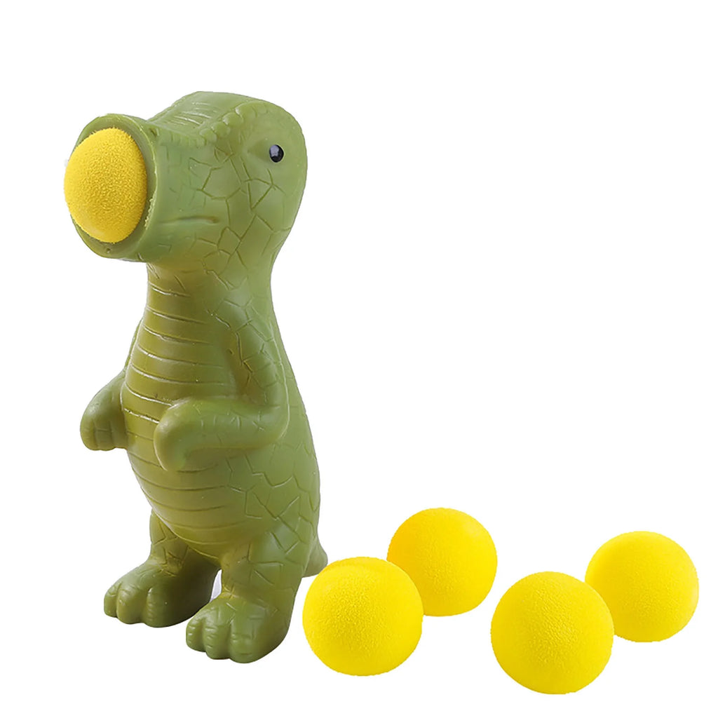 Cow Ball Blaster Animal Popper Toys With 5 Foam Balls E941