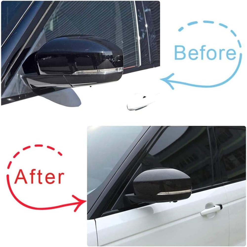 Outside Side Mirror Cap Cover Sticker-ons C6046