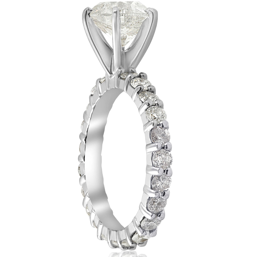 14K White Gold Diamond Eternity Ring B66218