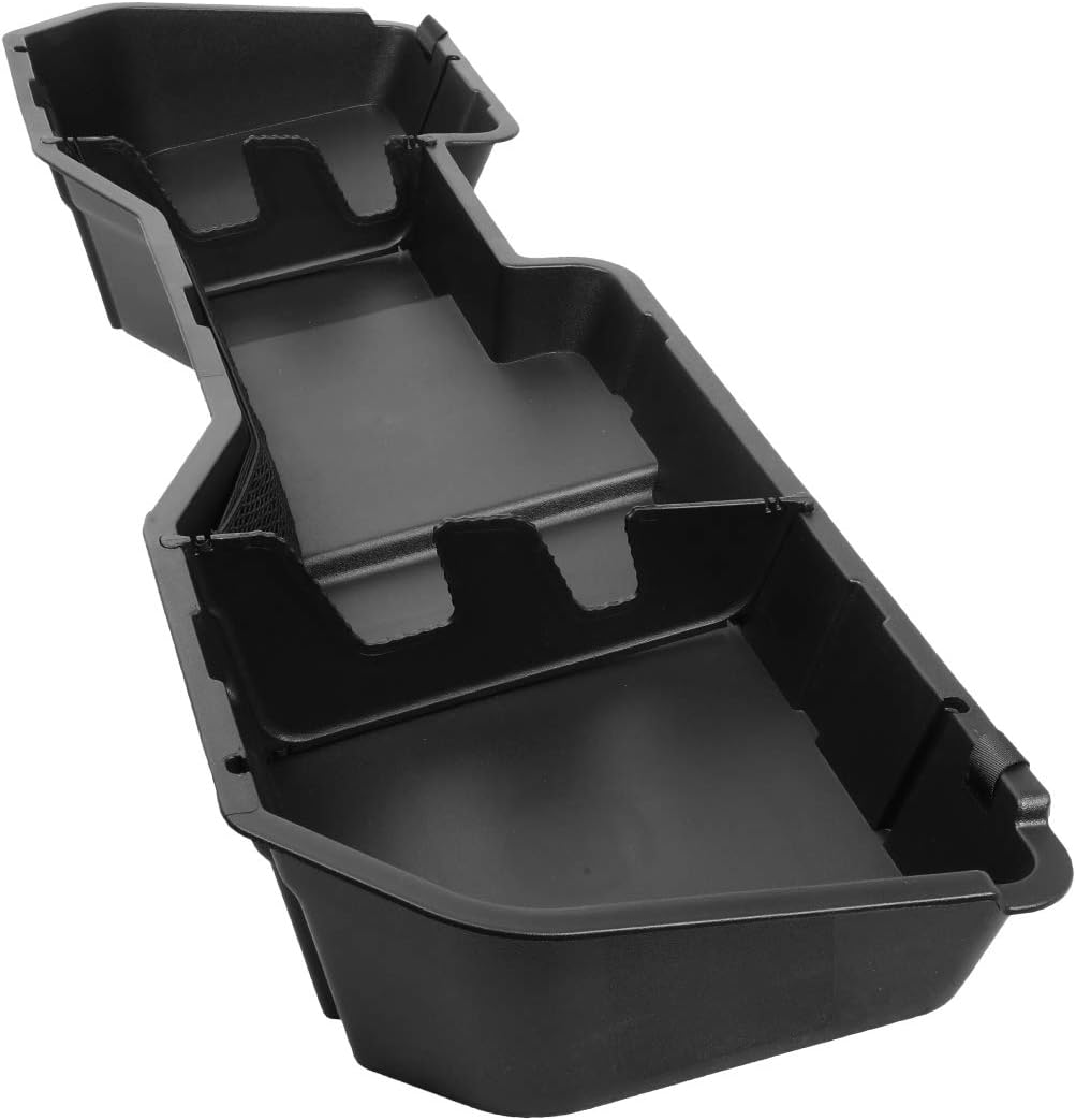 Black Under Seat Storage Box Tool Organizer Tray V775