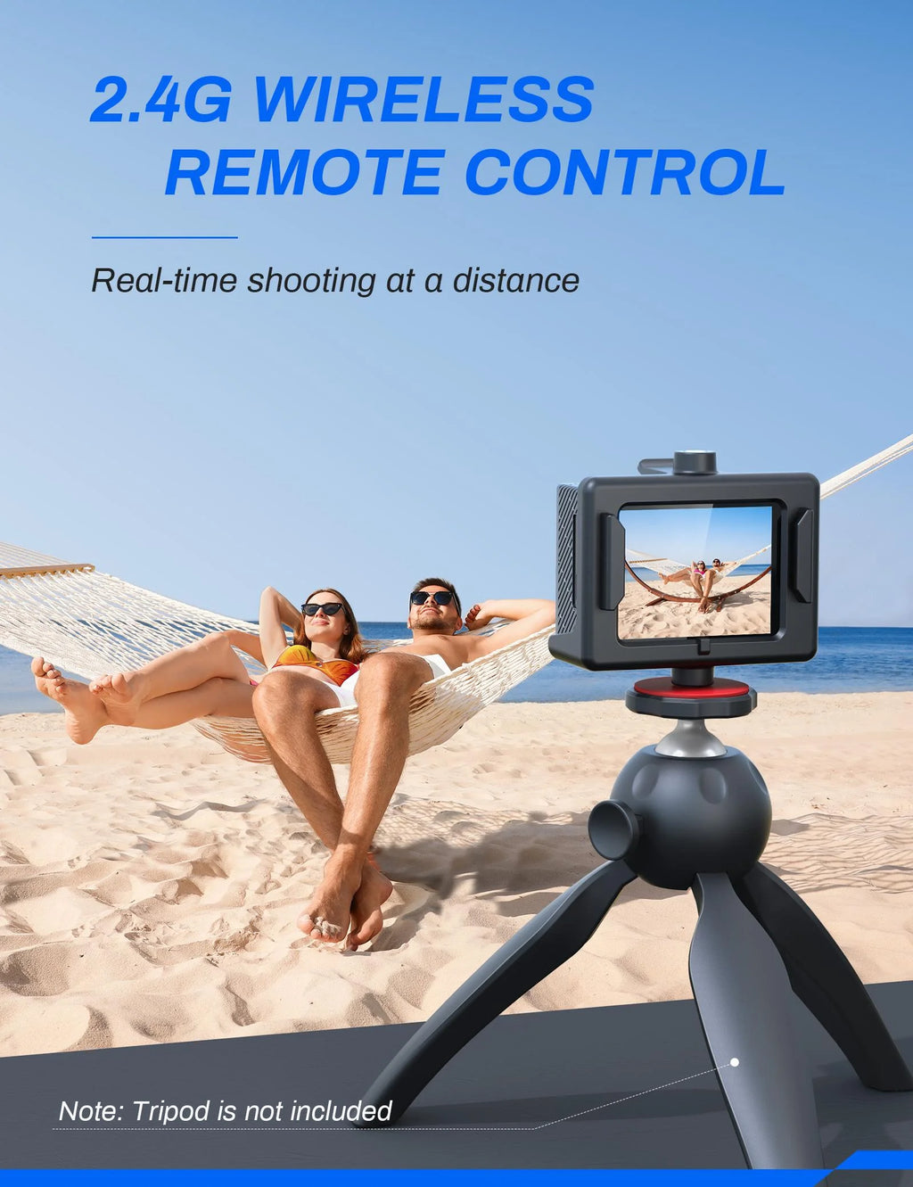 4K 16MP WiFi Sports & Action Camera with Remote Control Z6075