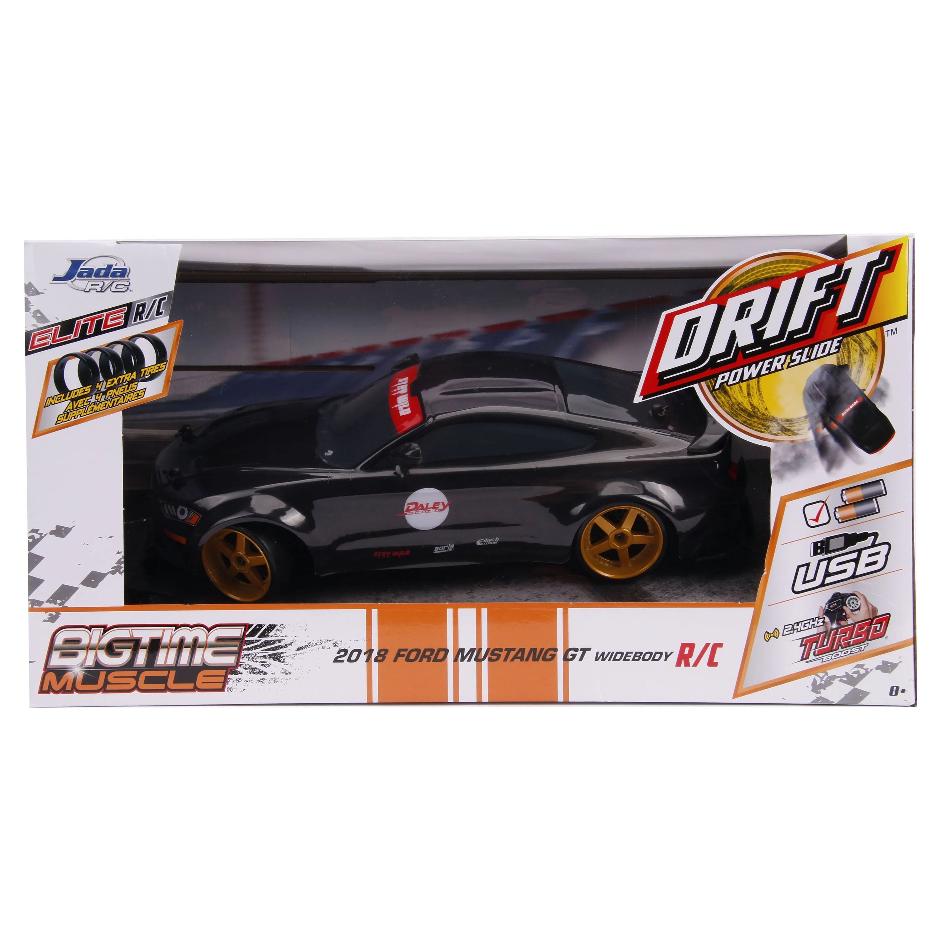 1:10 Scale RC Wide Body Ford Mustang R62741
