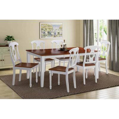 7 Piece Solid Wood Dining Set H776022