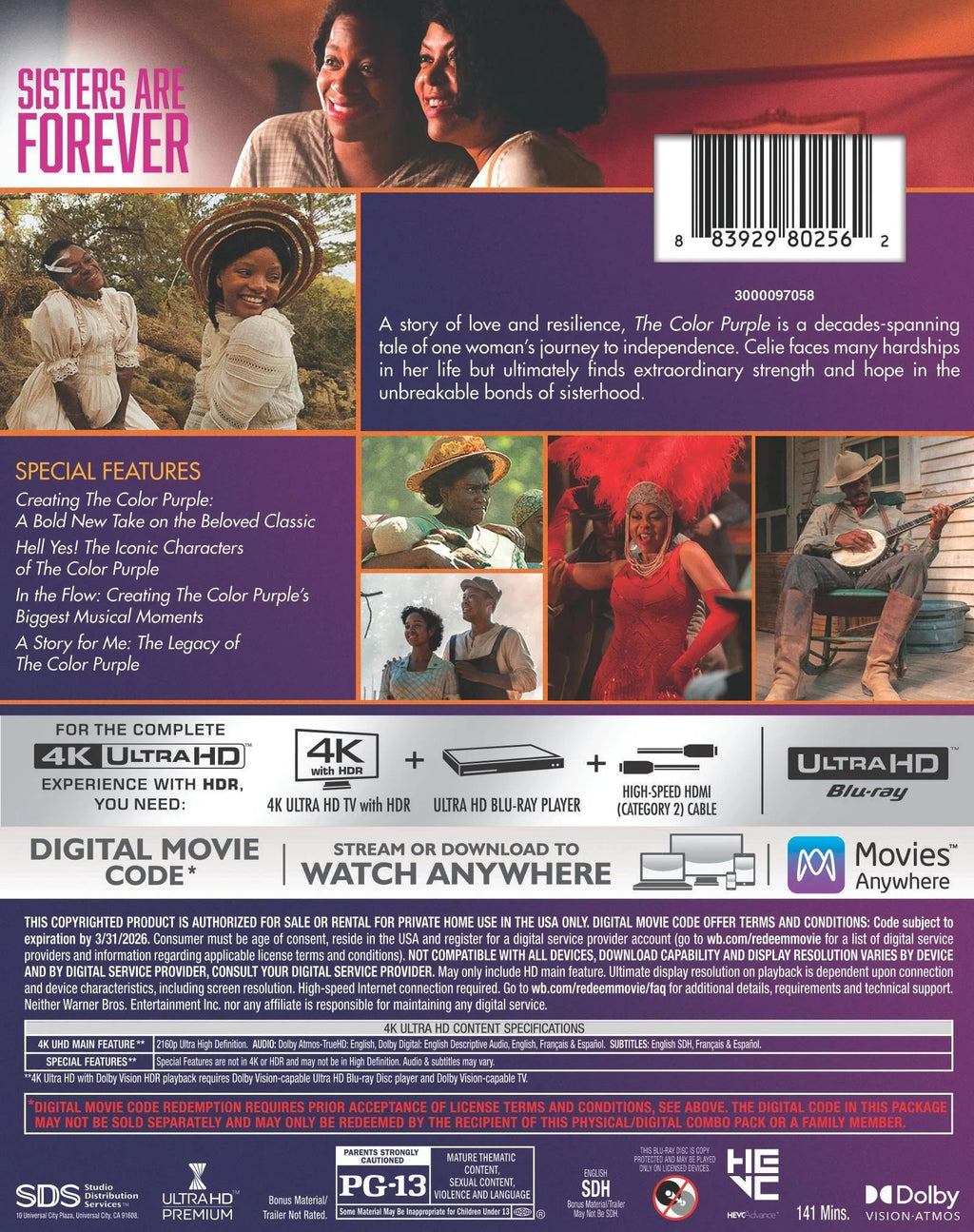 4K Ultra HD Movie N96769