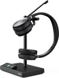 WH62 Wireless Headset with Microphone for PC Computer Laptop DECT Headset Pack of 2 F94142