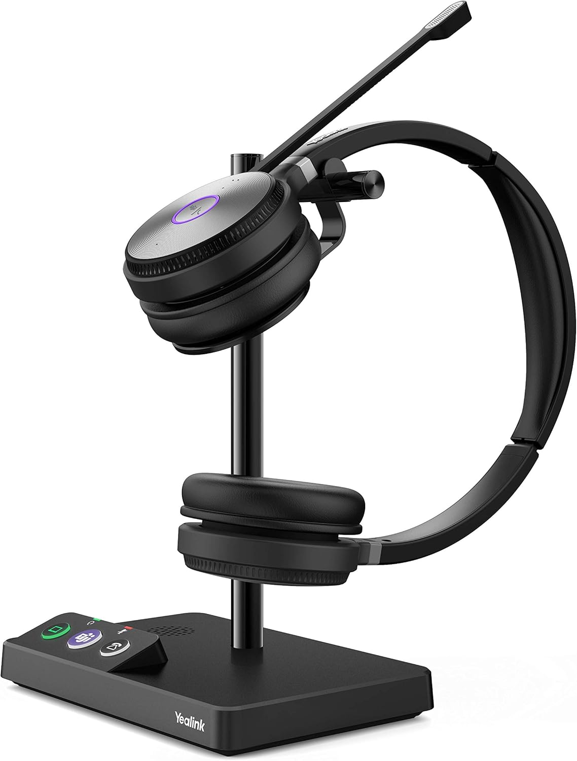 WH62 Wireless Headset with Microphone for PC Computer Laptop DECT Headset Pack of 2 F94142