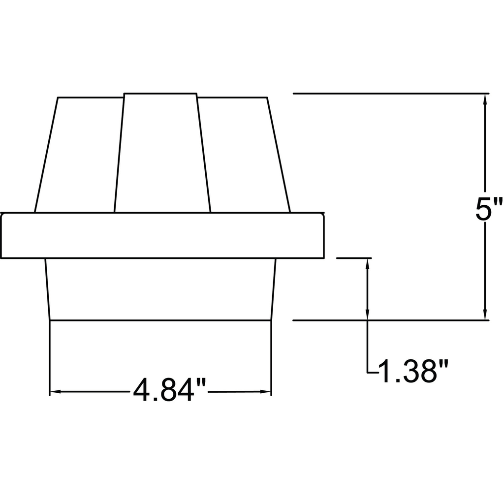 Satin LED Bulkhead O638520