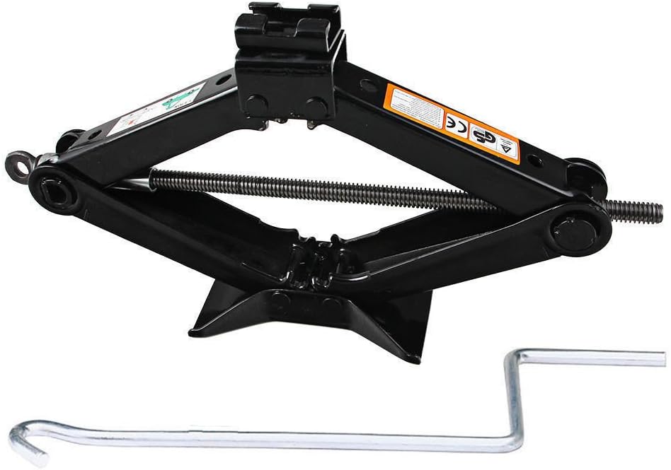 Spare Tire Tool Kit and 2 Ton Scissor Jack, Pack of 2 D7650