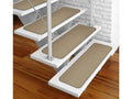 Set of 15 Adhesive Carpet Stair Treads - Camel Tan - 8 in. x 30 in. O7521