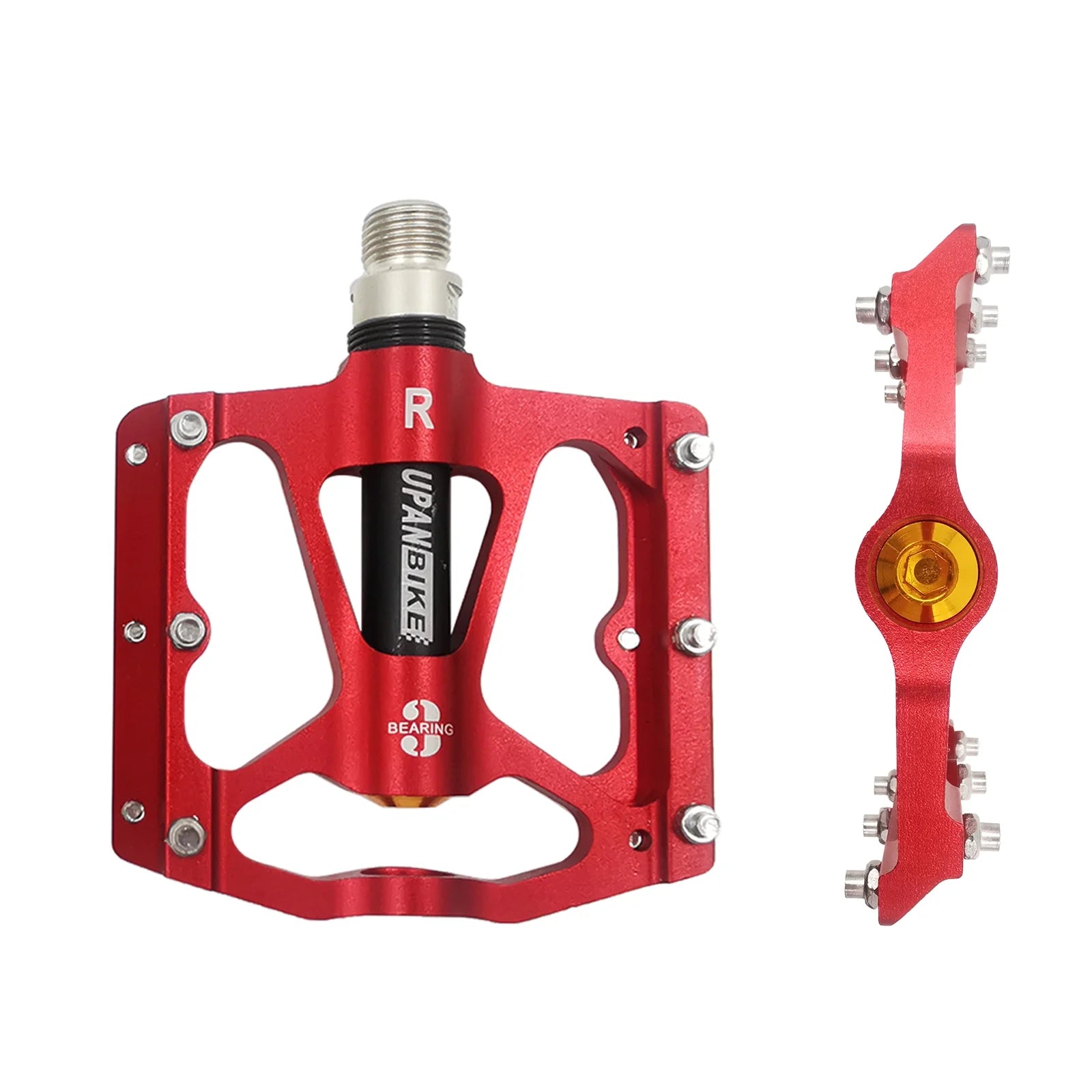 Aluminum 9/16" Sealed Bearing Platform Bike Pedals Z42832