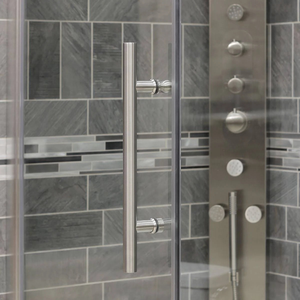 Chrome Pivot Swing-Out Shower Door G1604