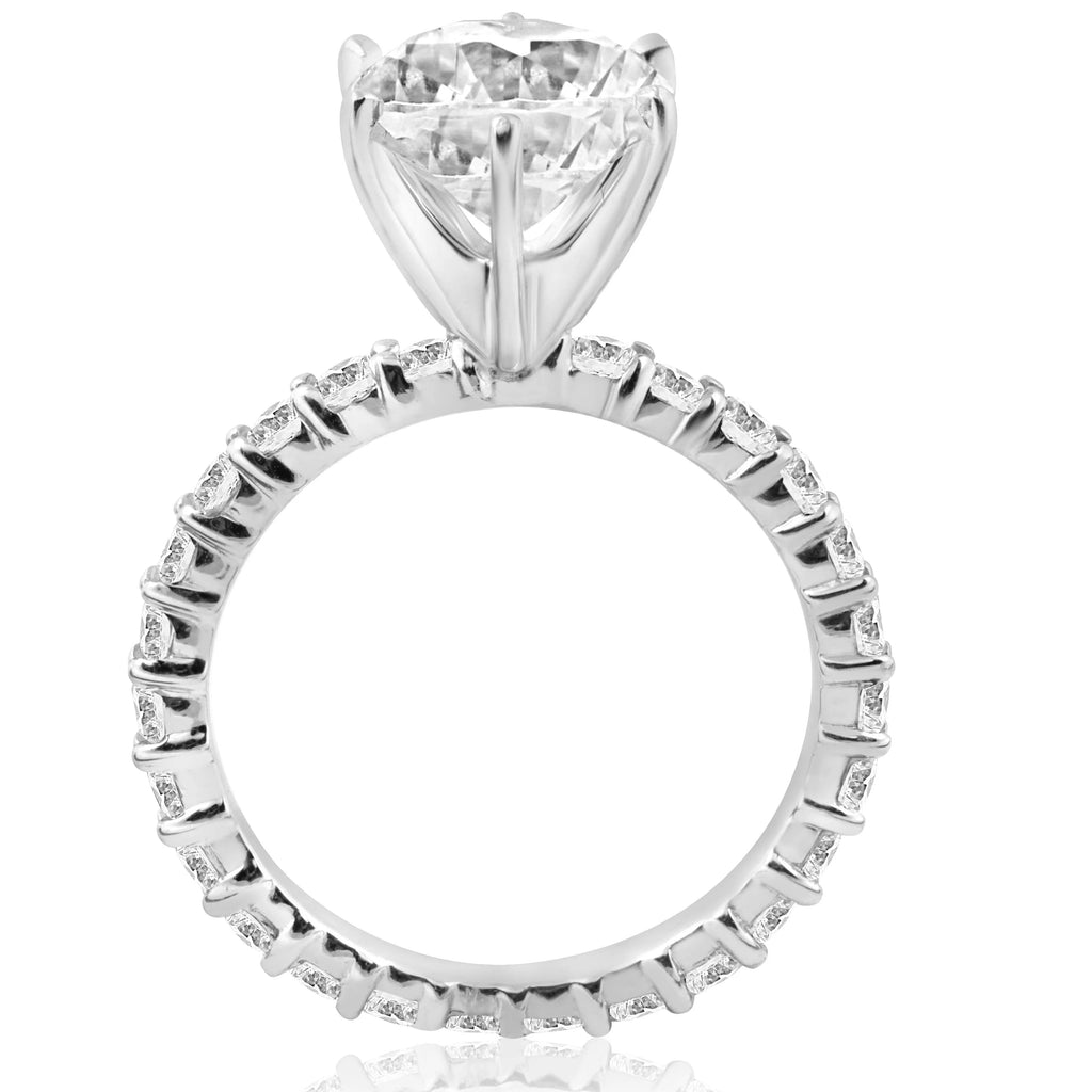 14K White Gold Diamond Eternity Ring B66218