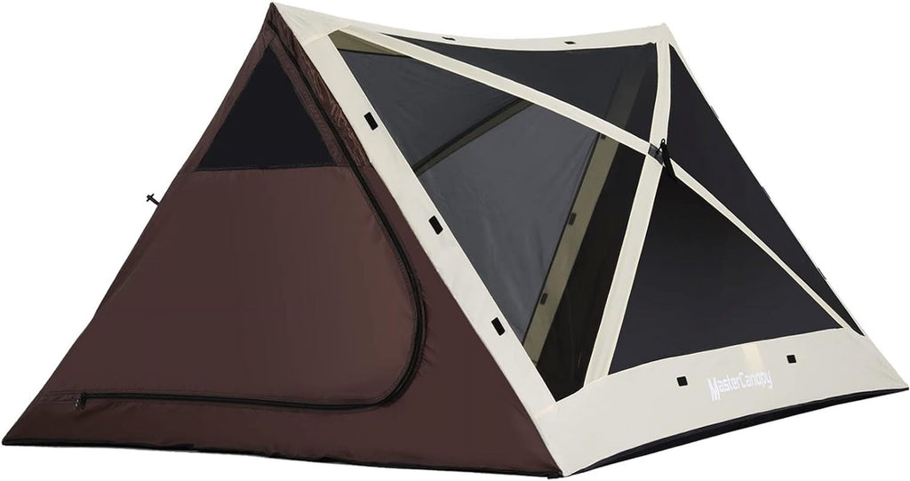 Beige Coffee 7x7 Screen House Camping Tent K291018