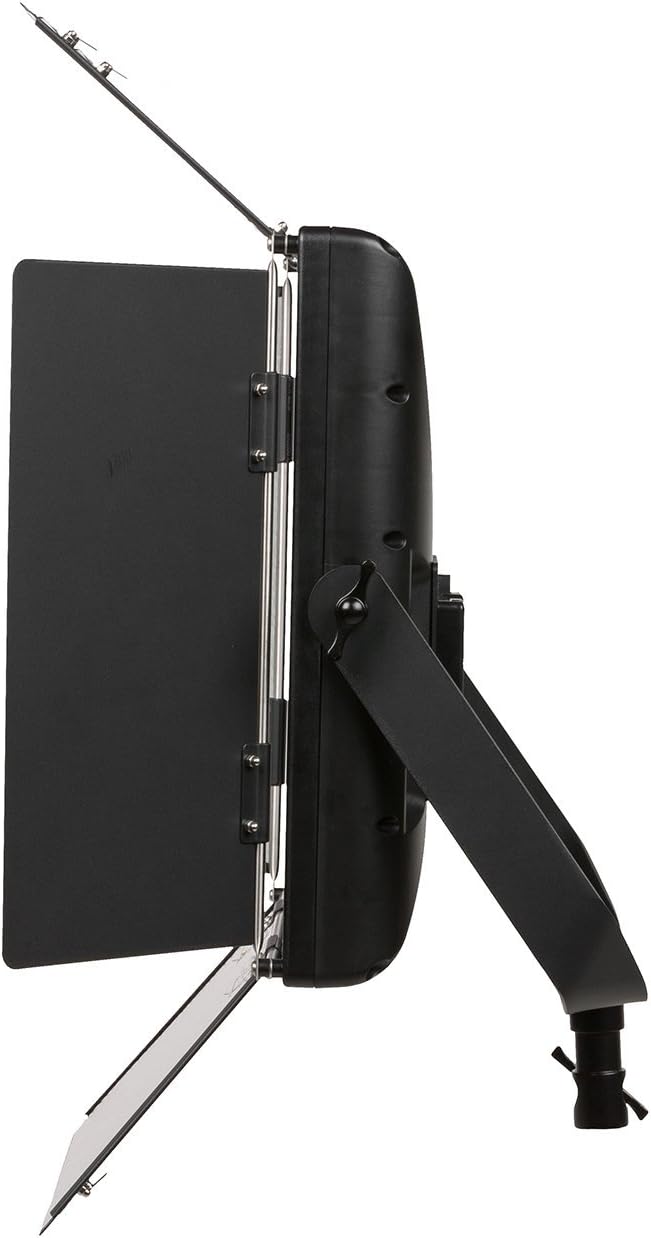 Bi-Color Soft Panel LED Lighting Kit with Barn Doors, Stands and Case W911