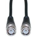 BNC RG58/AU Coaxial Cable, 50 Ohm, Black, 50 Feet D9868