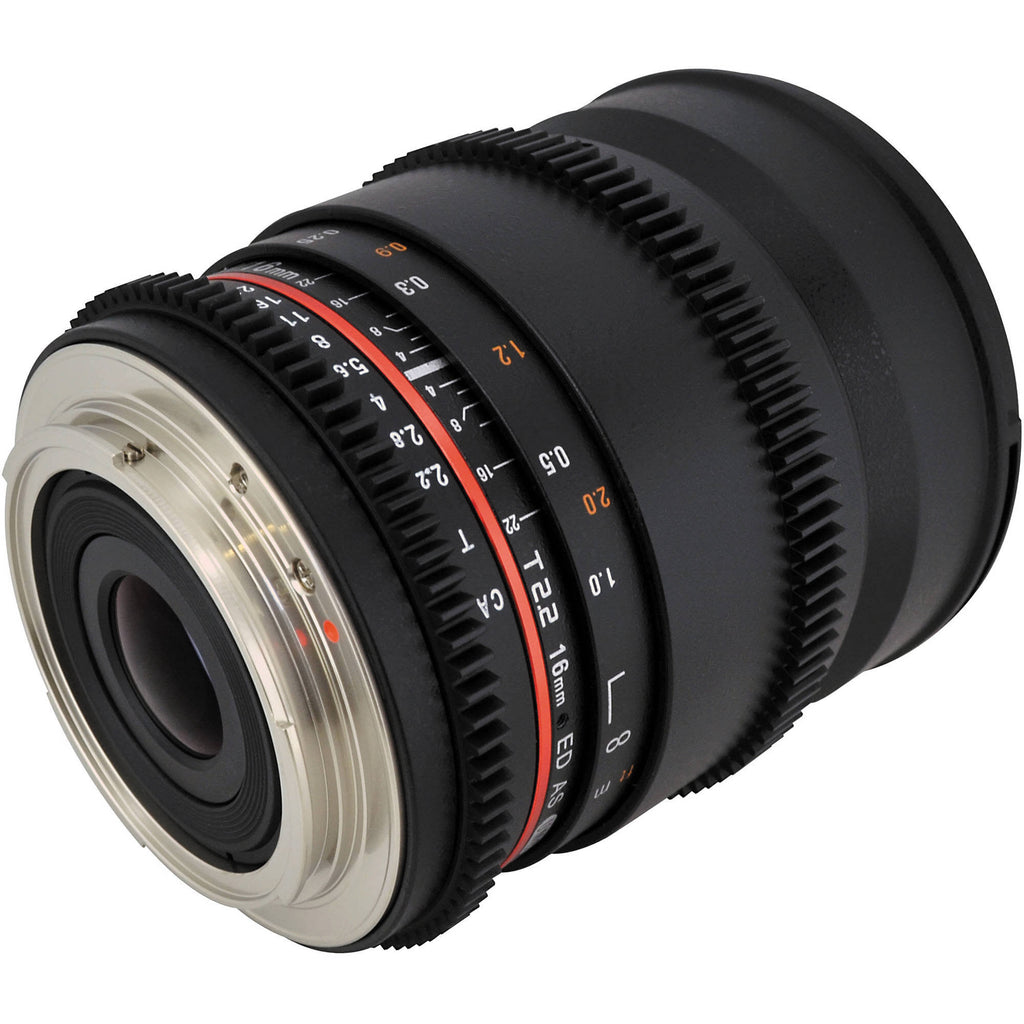 16mm T2.2 Wide Angle Cine Lens for Micro Four Thirds L116000