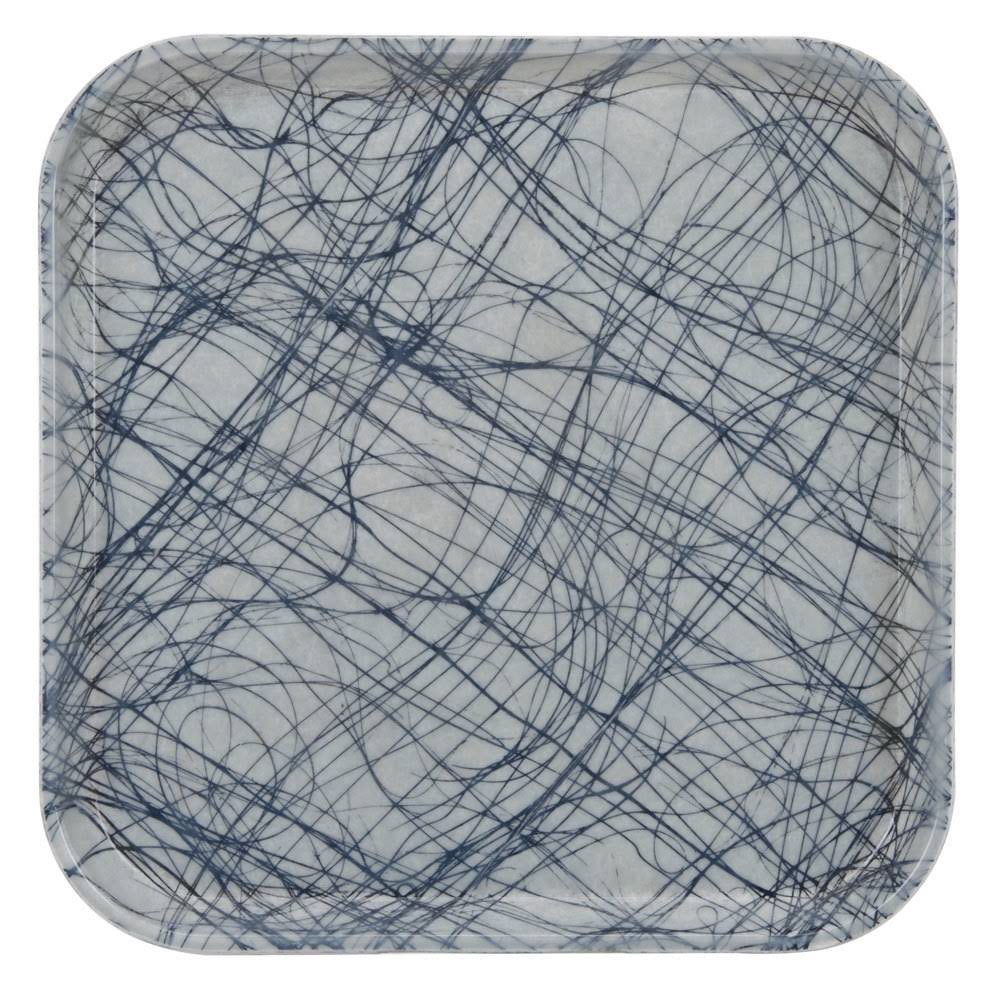 Swirl Gray 13 inch Square Fiberglass Camtray M15303