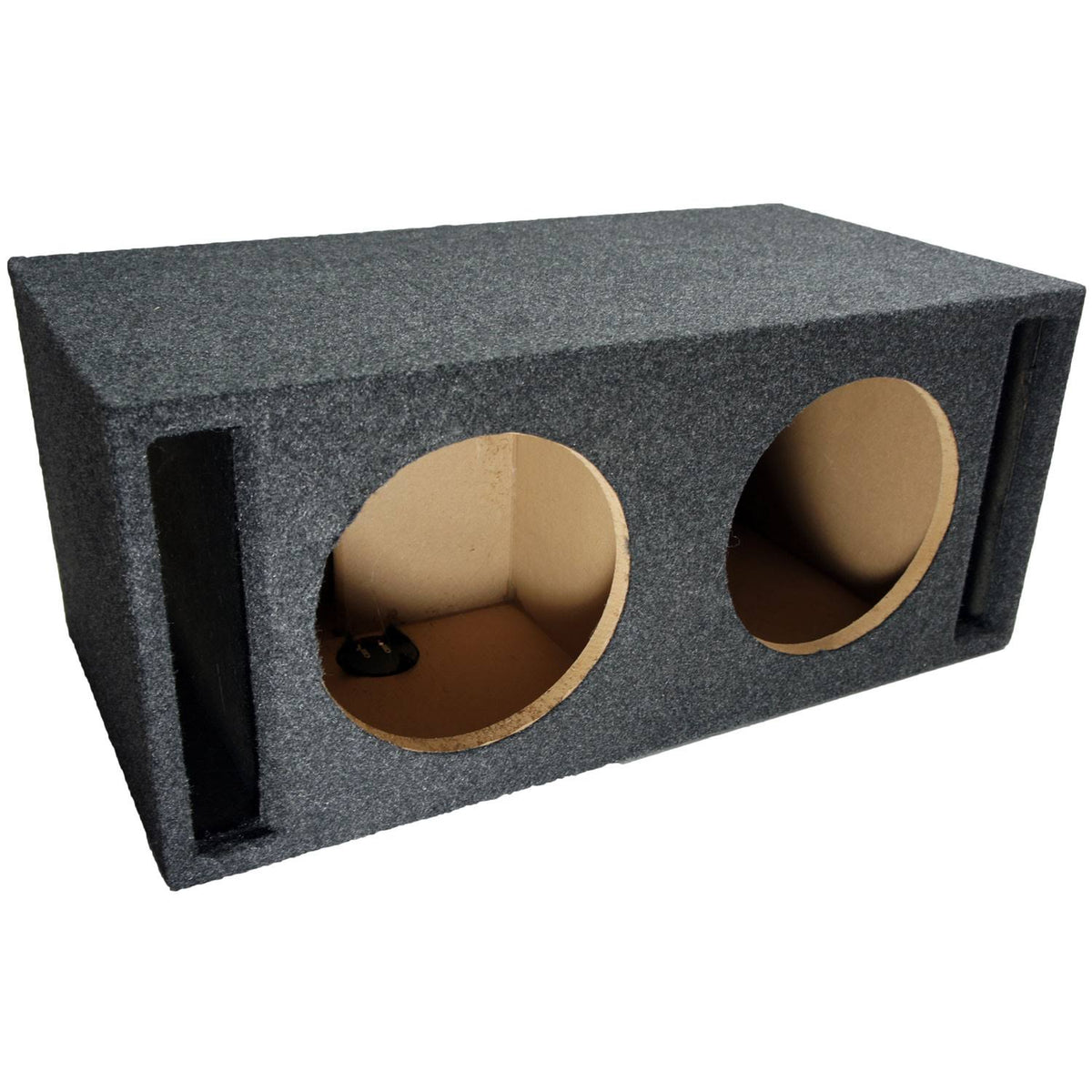 Dual 10x22 SPL Bass Subwoofer Labyrinth Vent Sub Box Stereo Enclosure W964482
