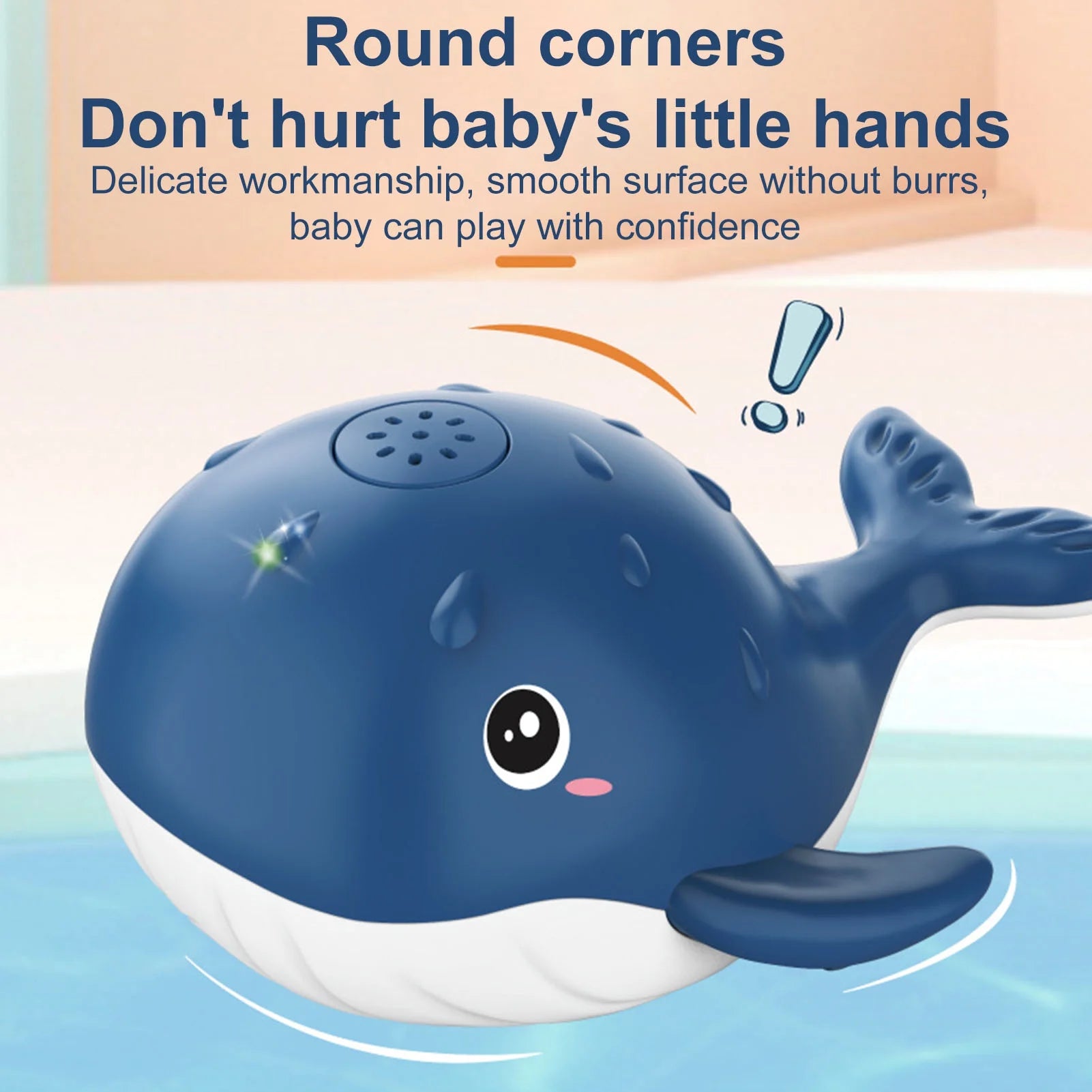 Electric Spout Whale Toy Bathroom Toy W71703