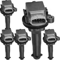 5pcs Ignition Coil for Volvo S60 XC70 C30 C70 S40 V50 T5 2.5L L5 Y808244