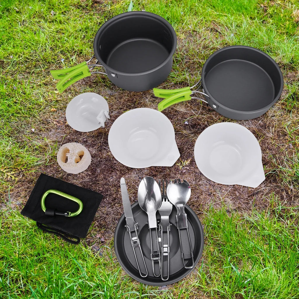 15Pcs Non Stick Camping Cookware Set P50106