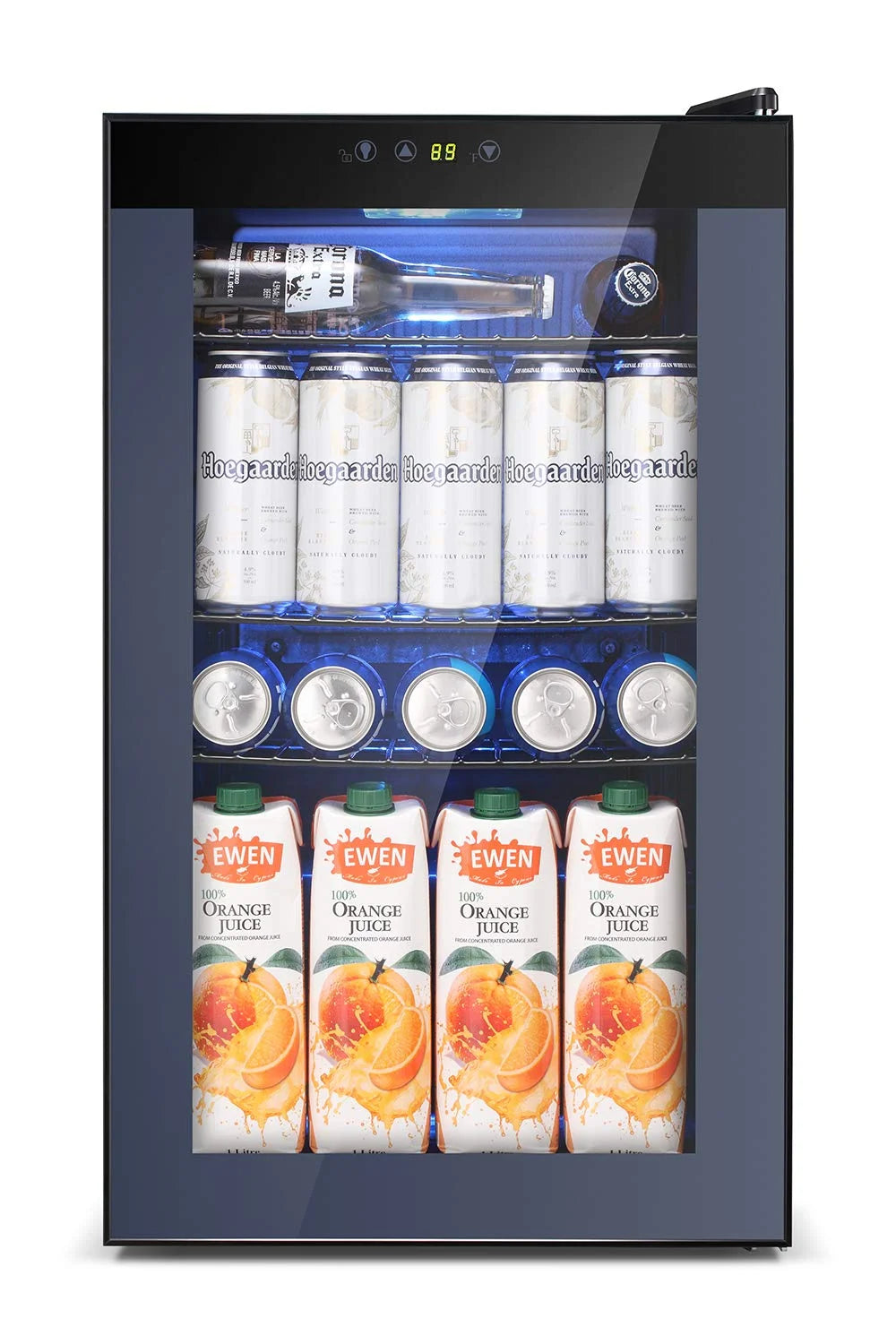 2.3 Cu.ft 85 Can Mini Fridge with LCD Temperature Control E844305