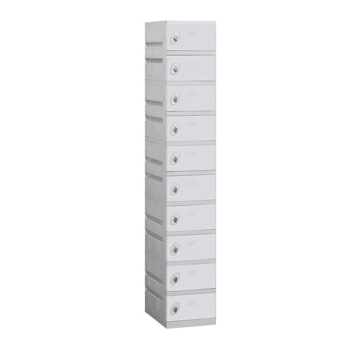 10-Tier Plastic Lockers V1546