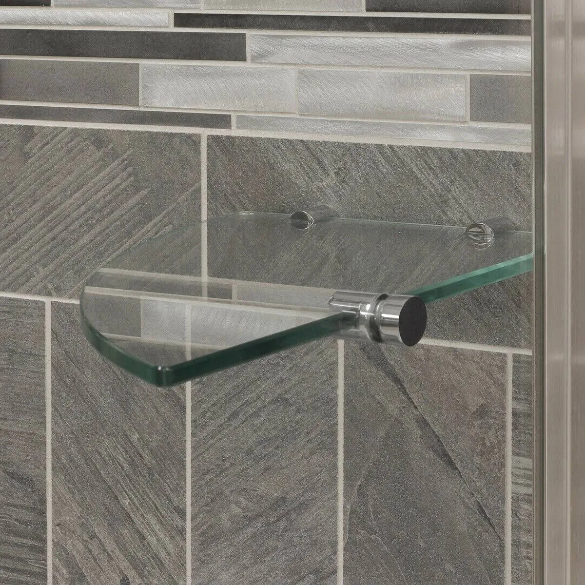 Chrome Pivot Swing-Out Shower Door G1604