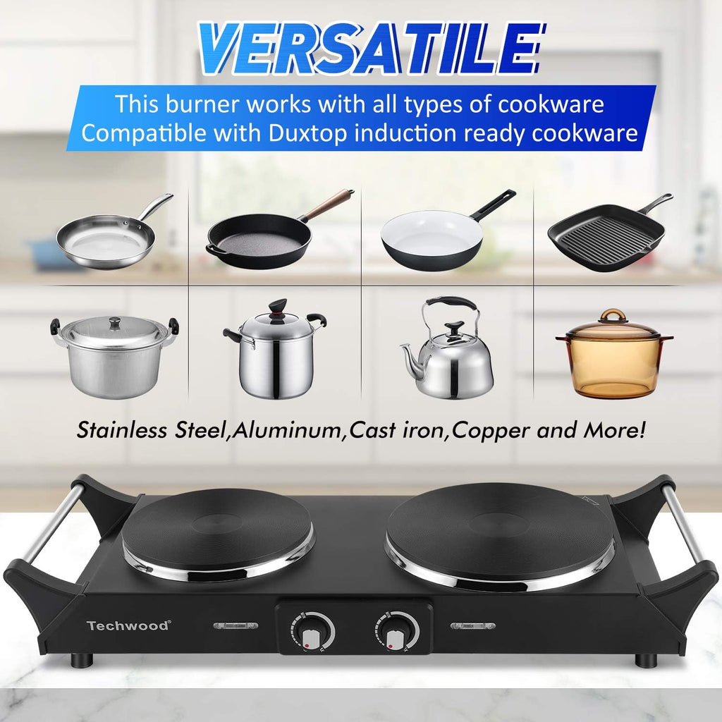 1500W Portable Electric Single Burner Hot Plate W74561