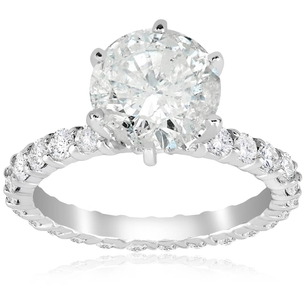 14K White Gold Diamond Eternity Ring B66218