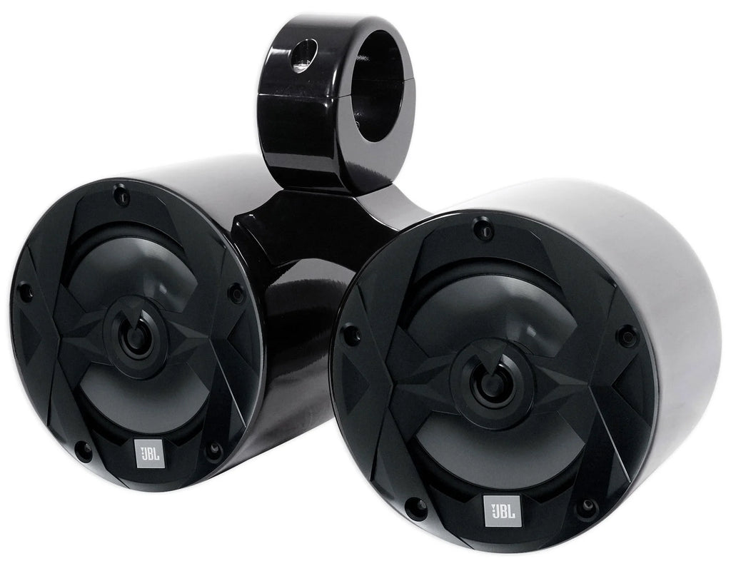 Black Marine Boat 6.5" Wakeboard Tower Speakers I561245
