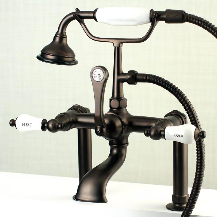 Oil Rubbed Bronze Clawfoot Tub Faucet D5796