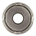 Pair of Estate Rosettes for Privacy Functions - Satin Nickel U911
