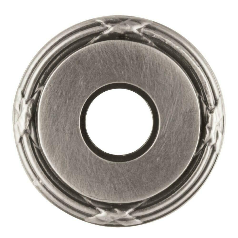 Pair of Estate Rosettes for Privacy Functions - Satin Nickel U911