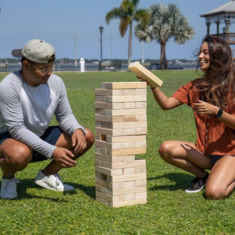 Giant Wooden Tumble Tower Game D857