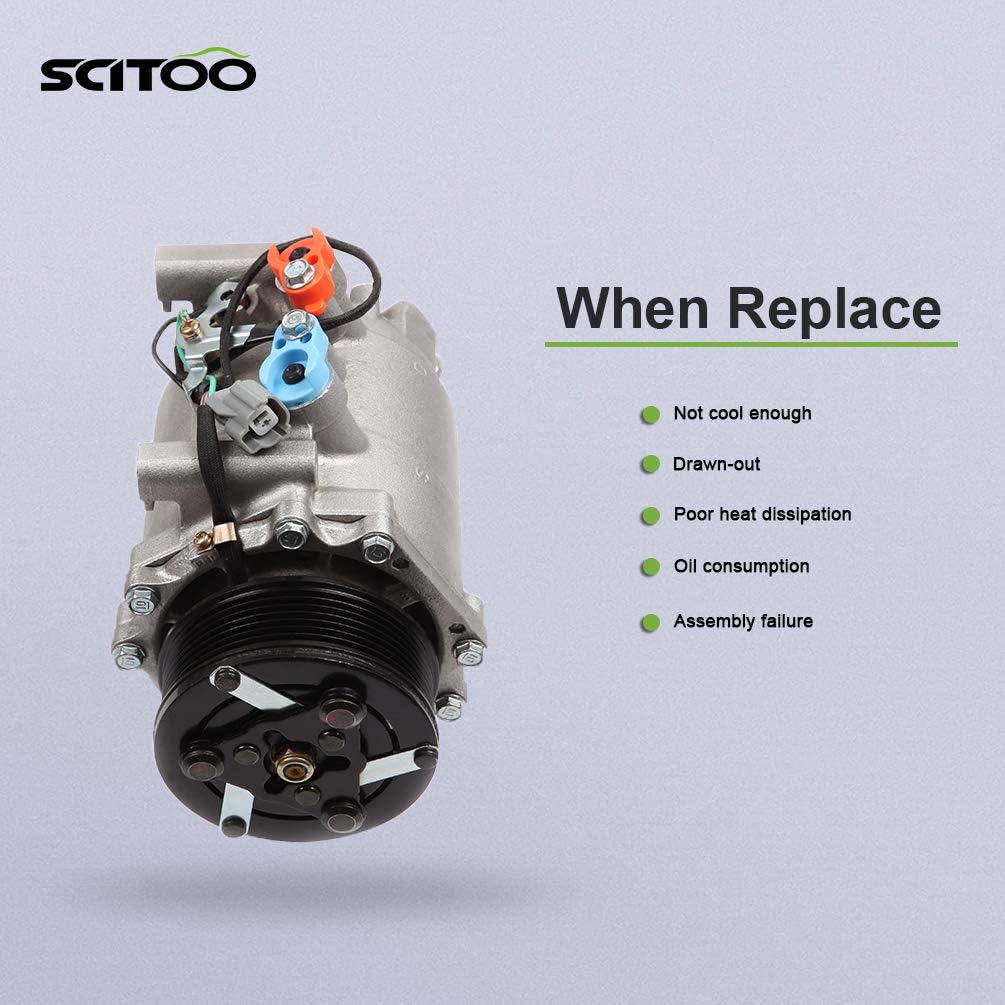 AC Compressor for Honda CR-V 2.4L R91604