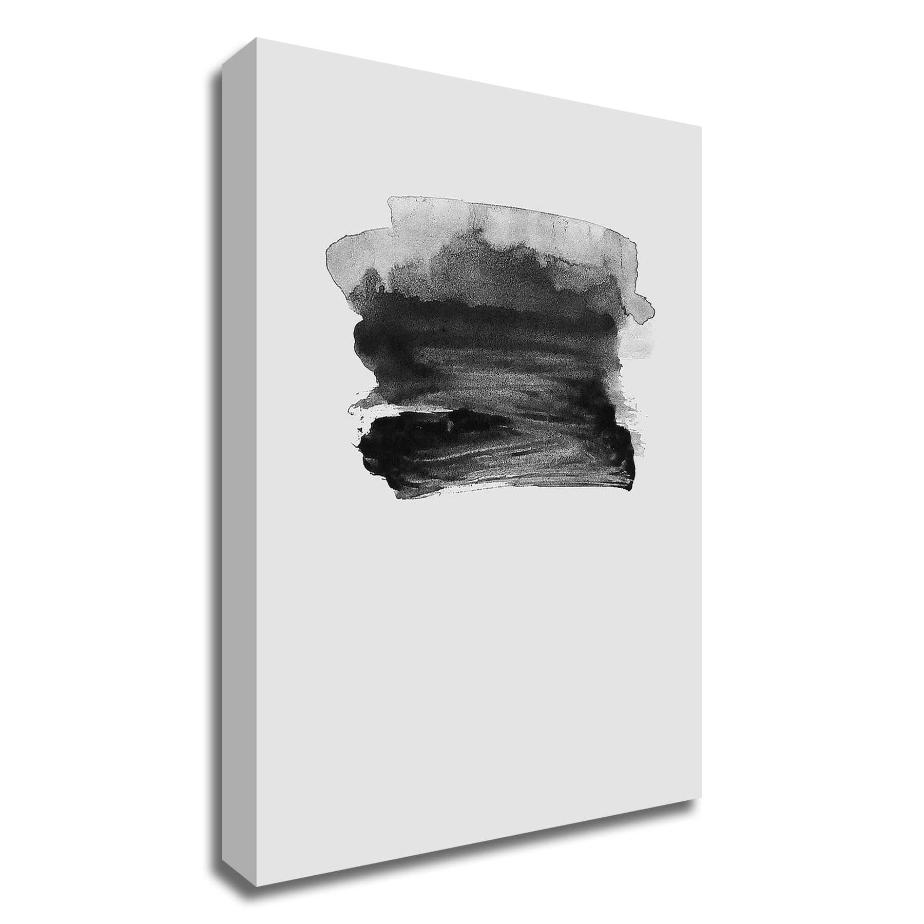 Grey Print on Canvas F3557