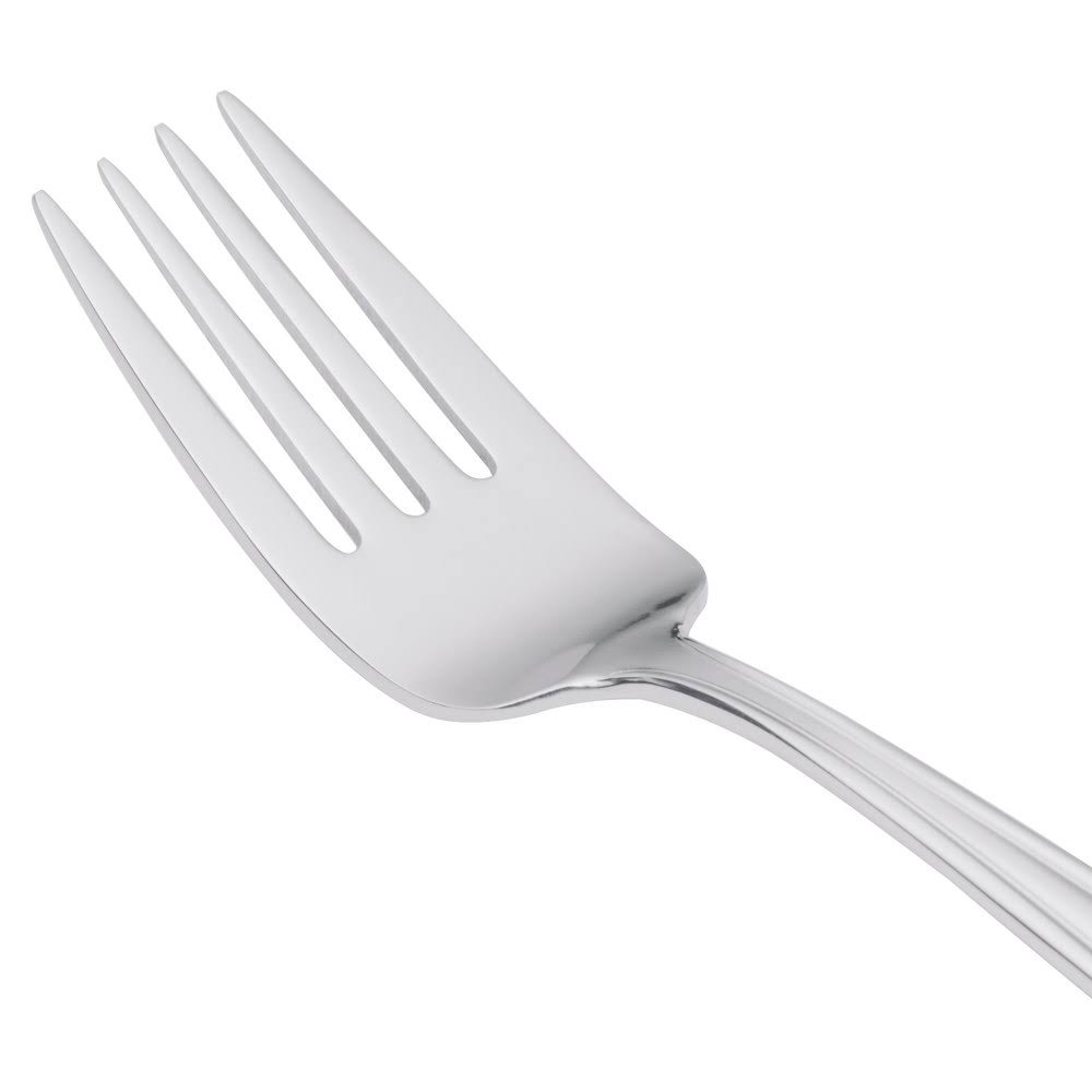 18/0 Stainless Steel Heavy Weight Salad Fork - 36/Case C20266
