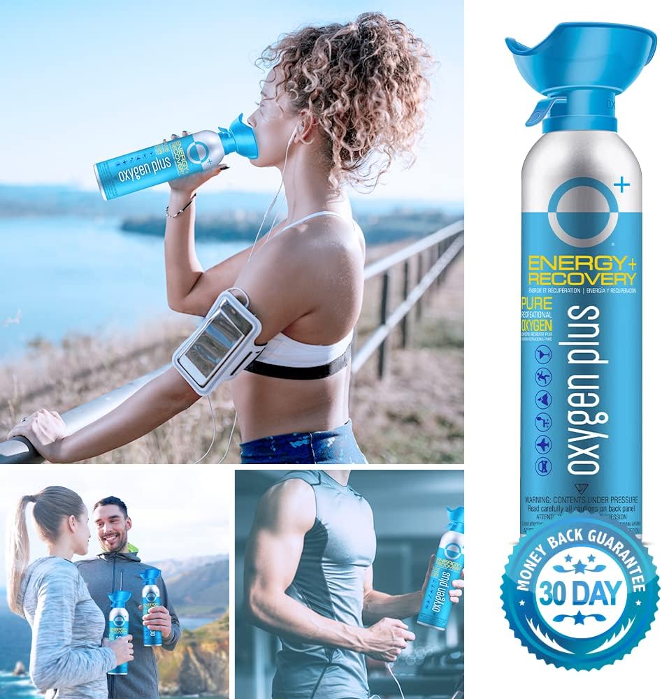 Portable Oxygen Can 99.5% Pure O2 11 Liter Canister Pack of 2 M9142