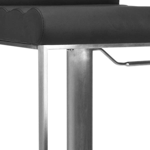 Black Gas Lift Swivel Bar Stool J442722