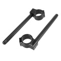51mm Motorcycle Handlebar Clip Ons Black A812665