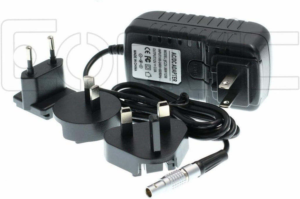 Right Angle 2 Pin to AC Power Adapter Cable with US EU Plugs Pack of 2 R2882
