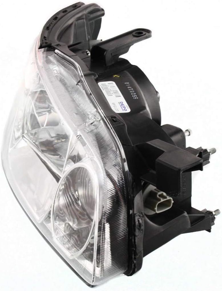 Nissan Altima Headlight Assembly 2000 2001 Passenger Side Halogen H2437