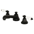 Matte Black 8 in. Widespread Bathroom Faucet V2841