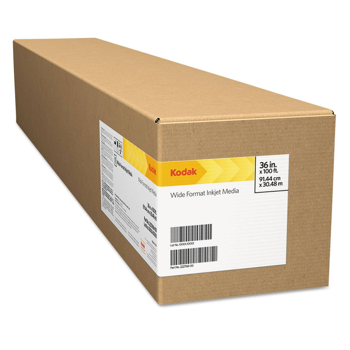 Inkjet Photo Paper Roll, Luster, 10.9 mil, 36 x 100 ft A6998