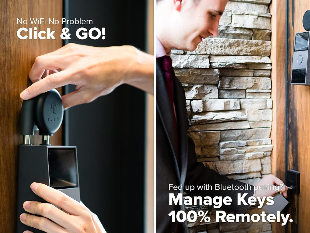 LTE Smart Camera Key Lock Box with QR Code Secure Access O7617