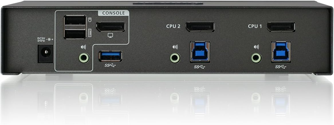 2-Port 4K UHD DisplayPort KVMP Switch with USB 3.0 Hub X283