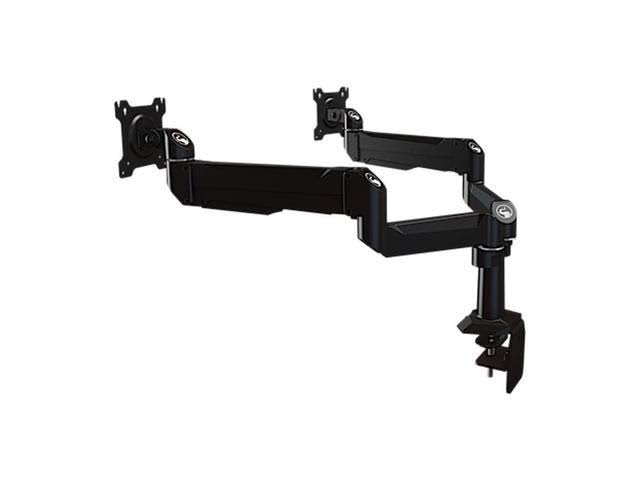 Dual Monitor Desktop Arm with Edge Clamp Mounting Base U59181